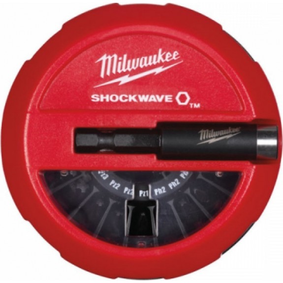 Milwaukee Μύτες & Αντάπτορας Shockwave Impact Duty 4932430904 15τμχ